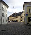 Heutiger Standort des Tores in der Heiliggeistgasse