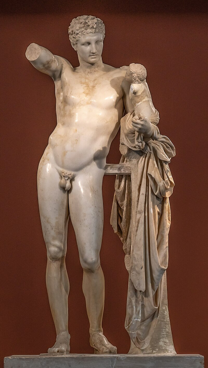 Hermes and the Infant Dionysus - Wikipedia