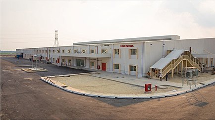 Manufacturing Plant of Honda Two Wheelers in Bangladesh