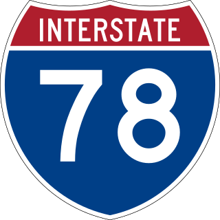 <span class="mw-page-title-main">Interstate 78 in New York</span> Highway that runs from Union Township, Lebanon County, Pennsylvania, to New York City