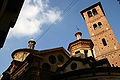 L'abside e il campanile medievale.