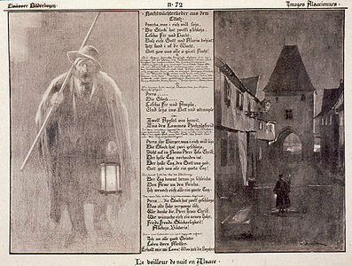Le Veilleur de nuit en Alsace (1896).