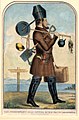 Image 34"Independent Gold Hunter on His Way to California", c. 1850 (from History of California)
