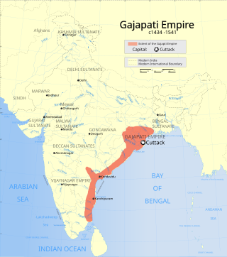 <span class="mw-page-title-main">Gajapati Empire</span> Indian royal dynasty