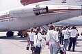 Passarel·la d'aeronau posterior d'un Boeing 727 Iugoslau