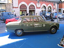 Italian State Police Flying Squad Panther 1971 Alfa Giulia Super