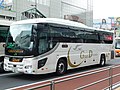 グラン昼特急にかつて充当されていたハイデッカー車両（JRバス関東 日野・セレガ