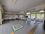 駅舎内（2023年5月）