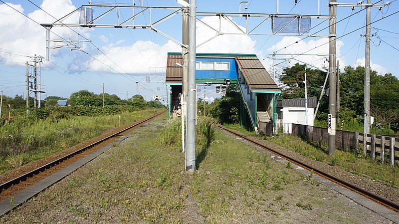 File:JR Muroran-Main-Line Shadai Station Platform.jpg