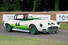 An E-Type at the 2011 Goodwood Festival of Speed in England JaguarGoodwoodHill.jpg