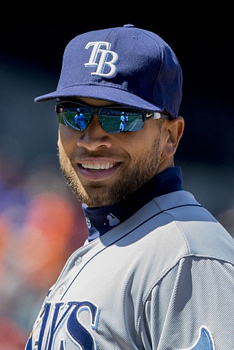 Loney with the Rays in 2014.