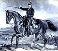 イギリス重騎兵旅団長スカーレット准将（James Yorke Scarlett）。