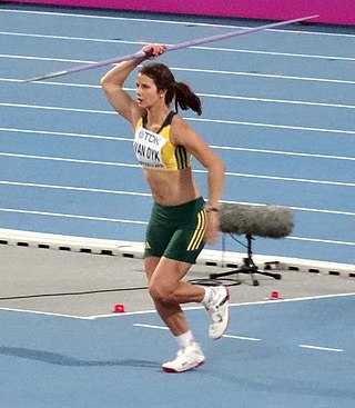 <span class="mw-page-title-main">Jo-Ane van Dyk</span> South African javelin thrower