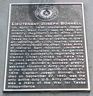 <span class="mw-page-title-main">Joseph Bonnell</span> American soldier (1802–1840)