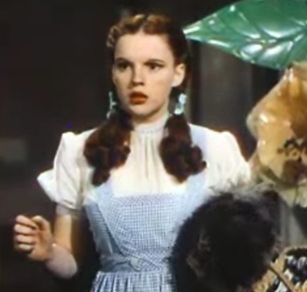 Garland as Dorothy Gale in The Wizard of Oz (1939)