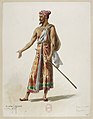 English: Jules Massenet - Le roi de Lahore - costume design by Eugène Lacoste 35 - 35. Homme du peuple, figuration