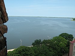 Pogled na lagunu Kamieński.