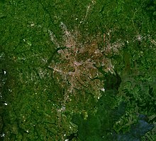 View of Kampala from space Kampala 32.57974E 0.29781N.jpg