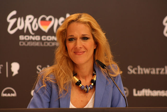 Kati Wolf during a press meet and greet