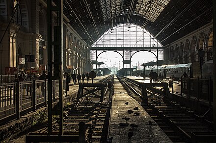 Keleti station was built in the 1880s