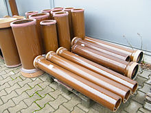 Glazed ceramic pipes, manufactured in the EU Keramikrohre.jpg
