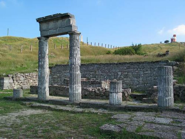 Ruins of Panticapaeum from the 6th century BC