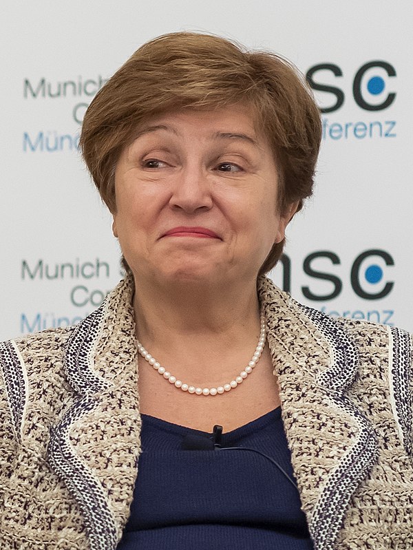 Georgieva during the MSC 2019