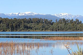 Lake Mahinapua Lake in New Zealand