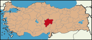 Latrans-Turkey location Kayseri.svg