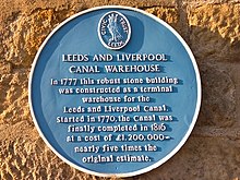 Leeds and Liverpool Canal Warehouse Plaque.jpg