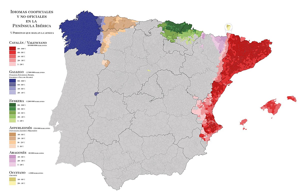 Lenguas oficial de españa