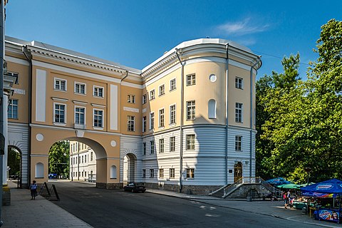 Liceum building, veiw from the East