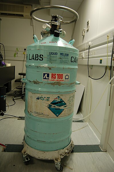 File:Liquid helium dewar.jpg