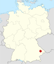 Locator map DEG in Germany.svg