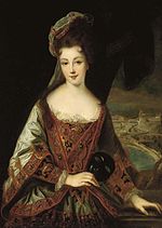 Louise Hippolyte Grimaldi with a view overlooking Monaco from the studio of Jean-Baptiste Santerre (1651-1717).jpg