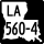 Louisiana 560-4 (2008).svg