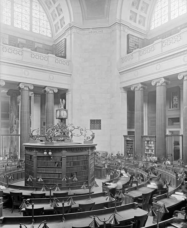 Low Library rotunda, c. 1900–1910