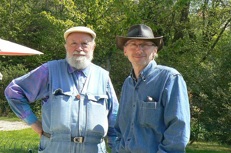 File:Lucien Giraudo et Michel Butor.JPG