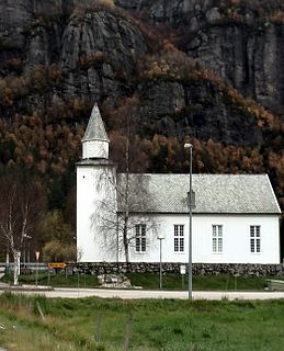 Lunde Church (Agder) Church in Agder, Norway
