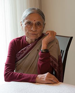 Ela Bhatt founder of the Self-Employed Womens Association of India (SEWA)