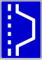 MK road sign 356.1.svg