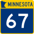 Trunk Highway 67 -merkki