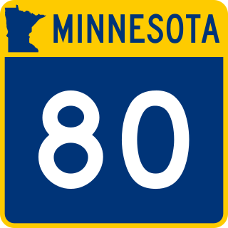 <span class="mw-page-title-main">Minnesota State Highway 80</span> State highway in Minnesota, United States
