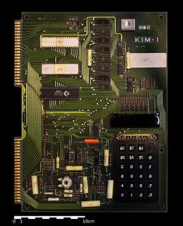 <span class="mw-page-title-main">KIM-1</span> Single-board computer produced by MOS Technology