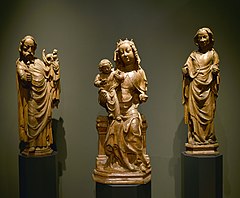 Madona se sv. Janem Křtitelem a sv. Janem Evangelistou (první polovina 60. let 14. stol.)