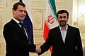 Mahmoud Ahmadinejad and Dmitry Medvedev 1.jpg