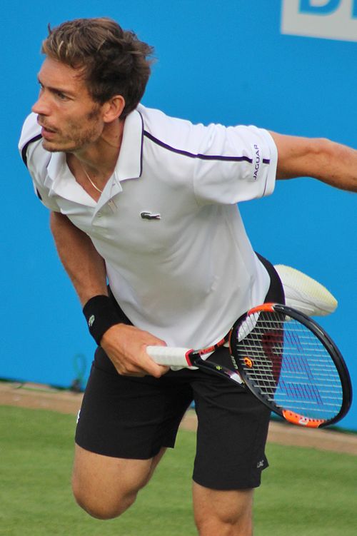 Mahut at the 2015 Queen's Club.