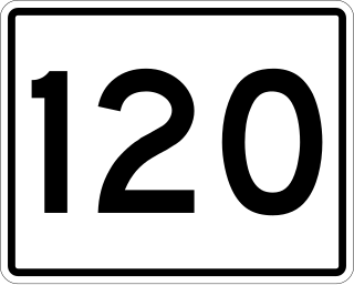 <span class="mw-page-title-main">Maine State Route 120</span>