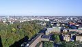 Malmö vom Kronprinsen-Hochhaus aus gesehen
