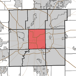 Location in Marion County